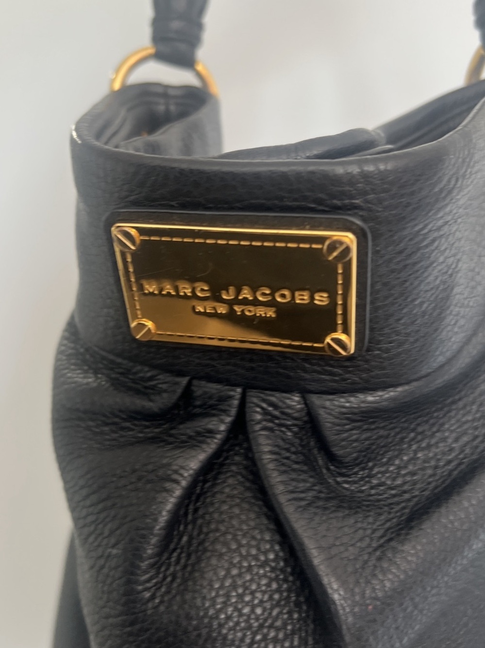 Marc Jacobs Large Leather Hobo Bag